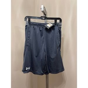 Men's UA Under Armour Locker 9" Pocketed Shorts NWT - Carbon Gray - Small*